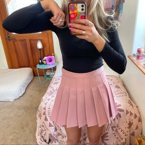 Princess Polly pink Tahls mini tennis skirt